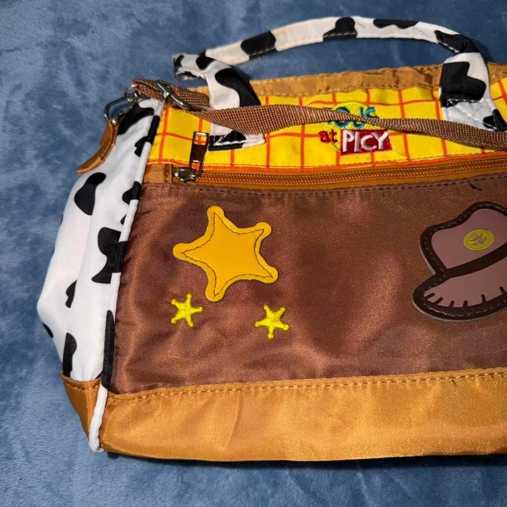 Toy Story brown and yellow purse